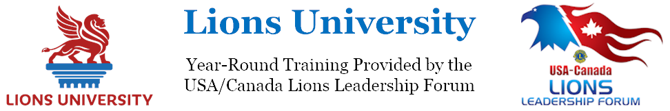 Lions University Logo and Link